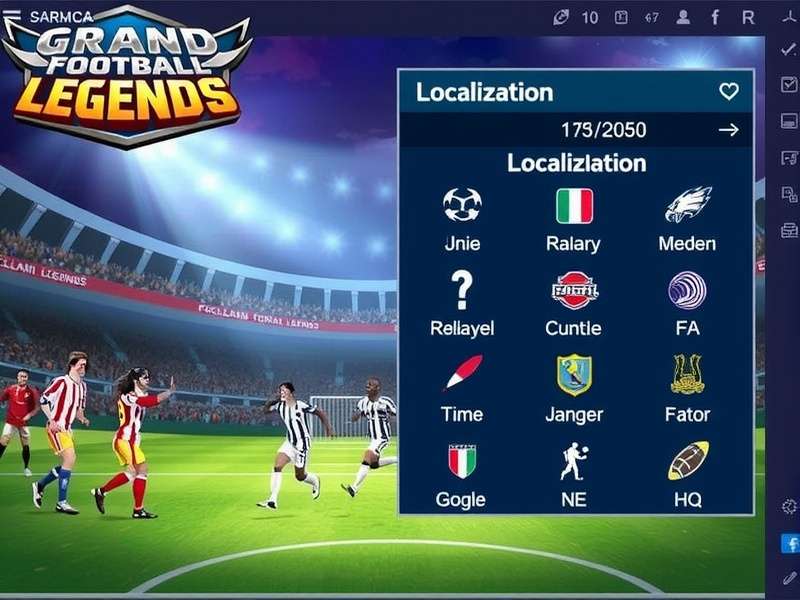 Grand Football Legends Gameplay Screenshot